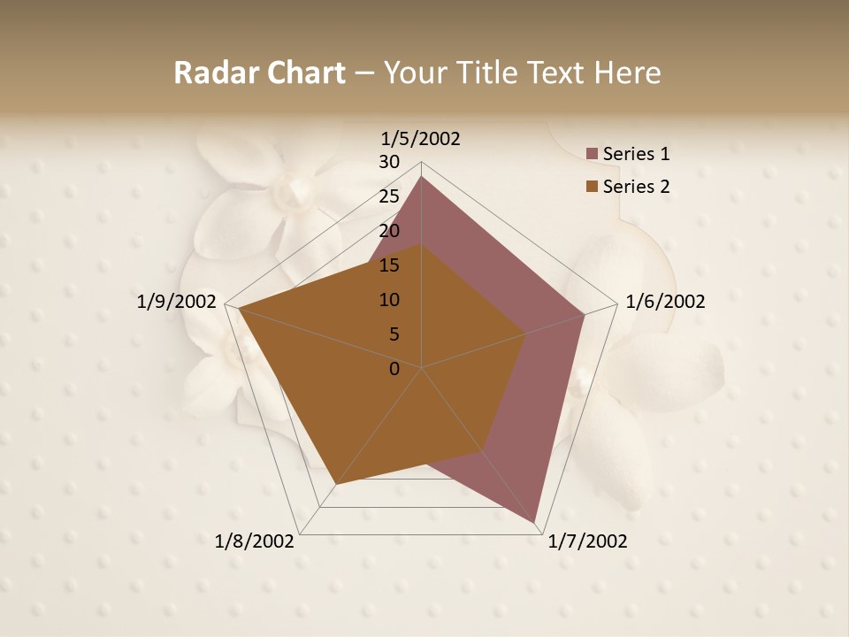 Scrap Booking Leisure Flowers PowerPoint Template
