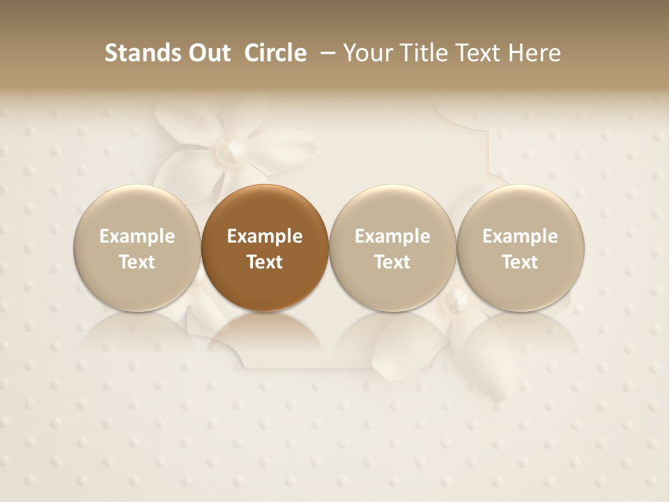 Scrap Booking Leisure Flowers PowerPoint Template