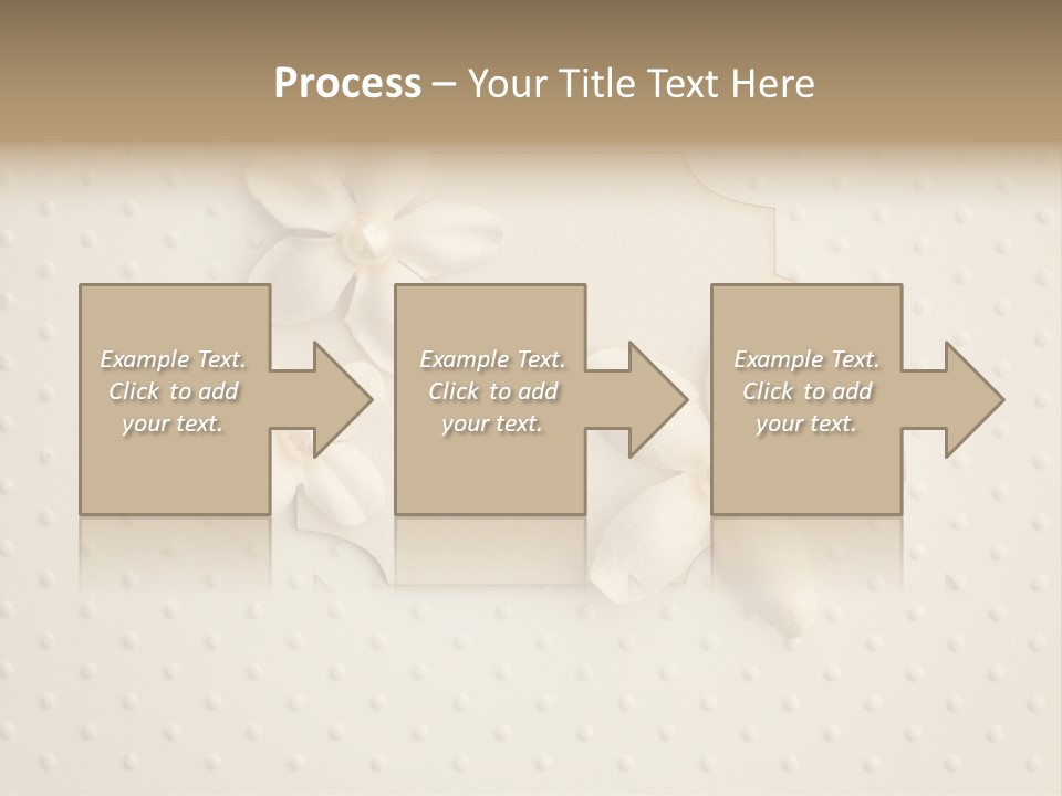 Scrap Booking Leisure Flowers PowerPoint Template