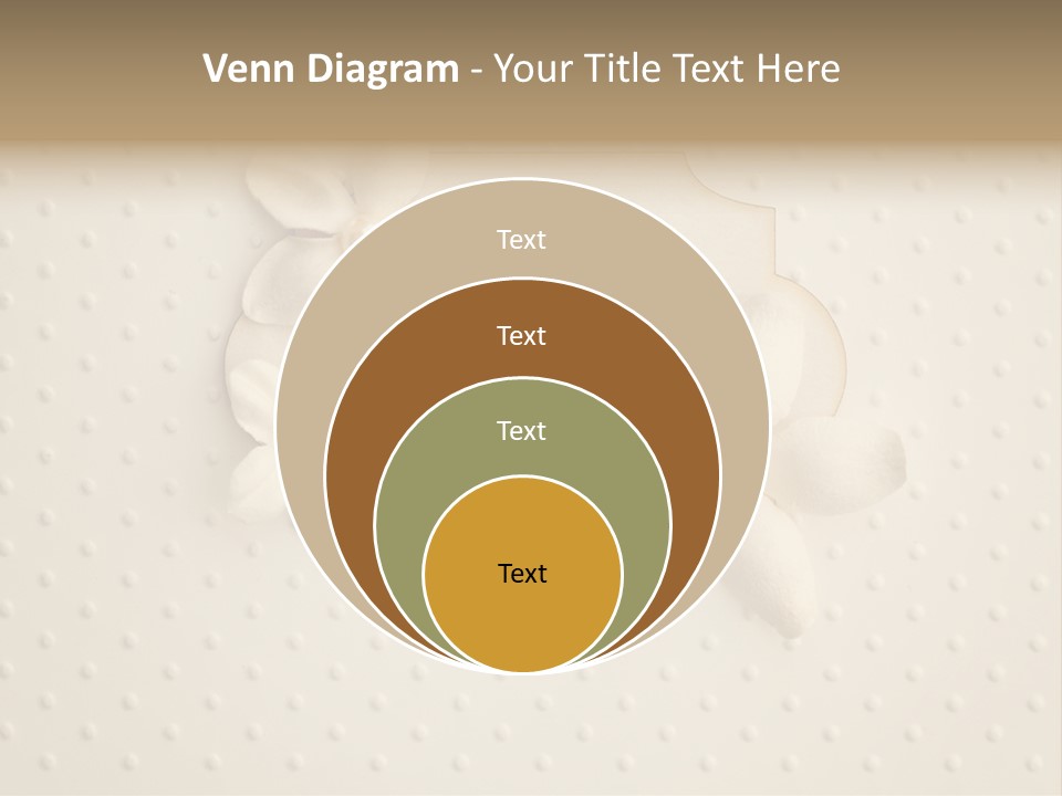 Scrap Booking Leisure Flowers PowerPoint Template
