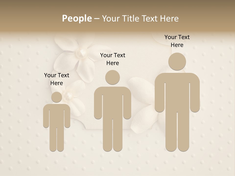 Scrap Booking Leisure Flowers PowerPoint Template