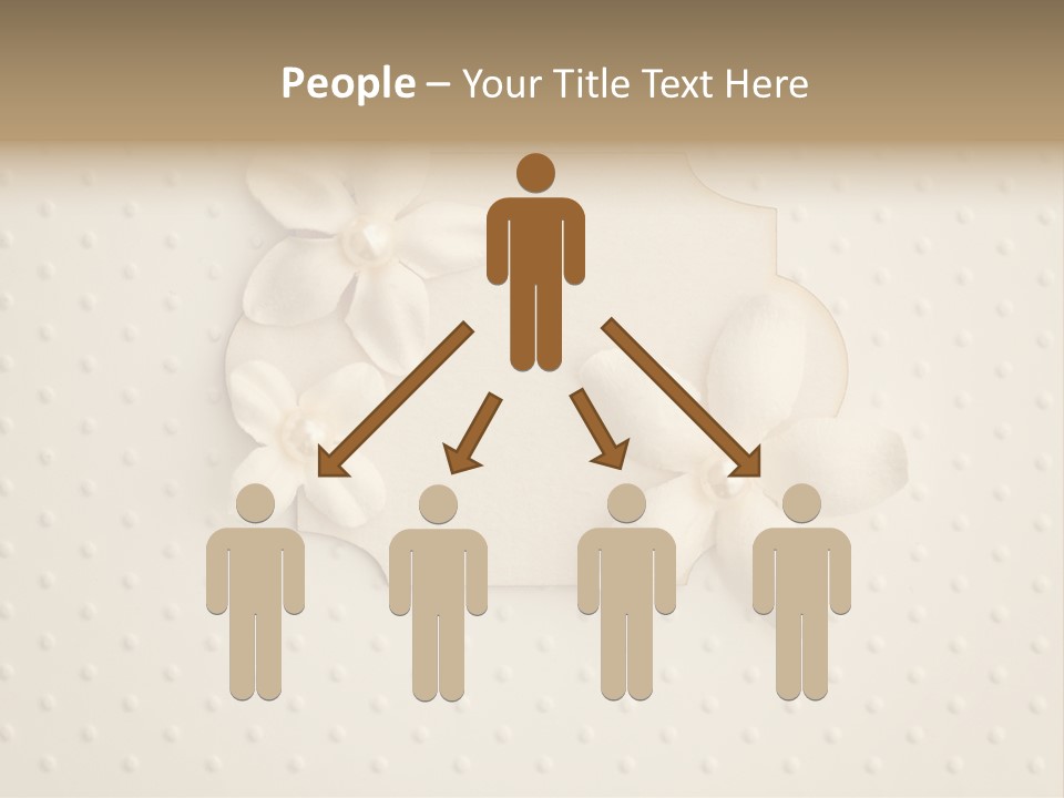 Scrap Booking Leisure Flowers PowerPoint Template