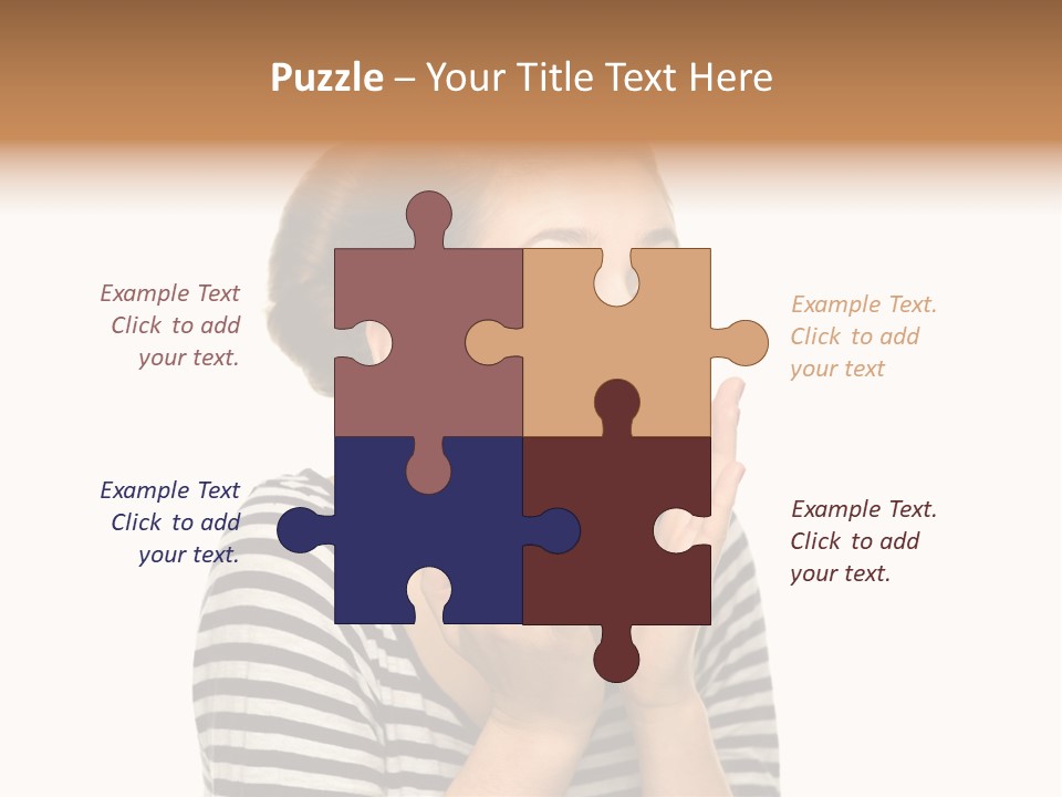 Make Up Fifties Hands PowerPoint Template