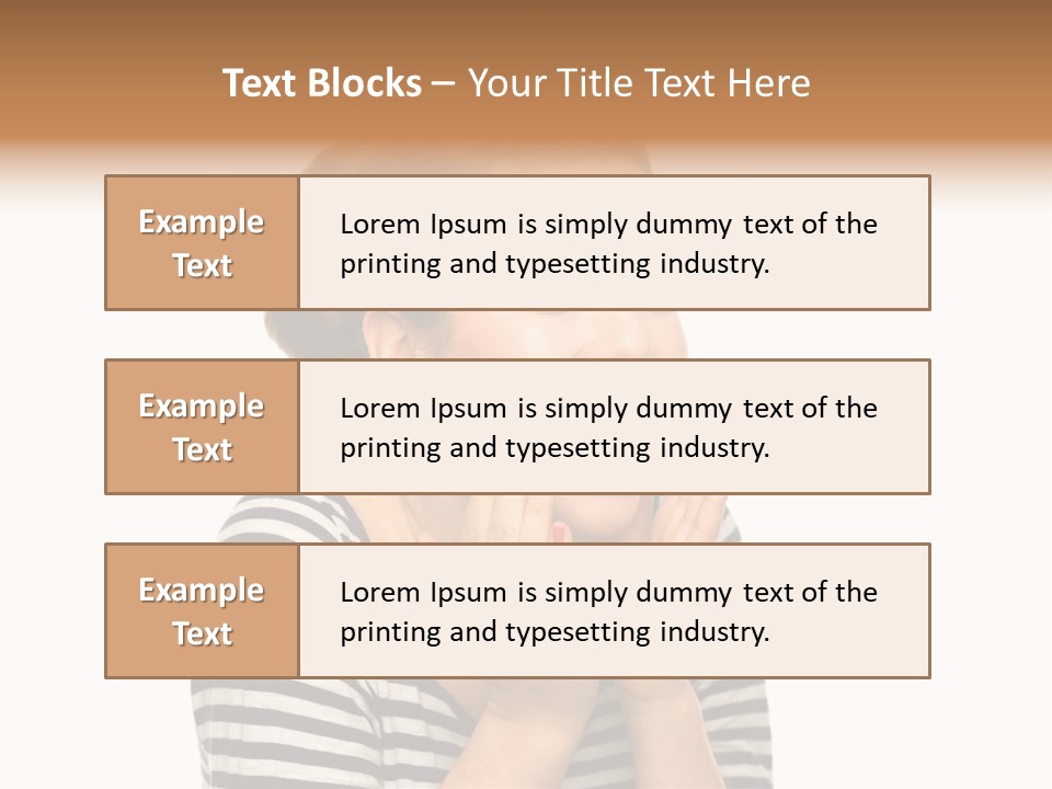 Make Up Fifties Hands PowerPoint Template