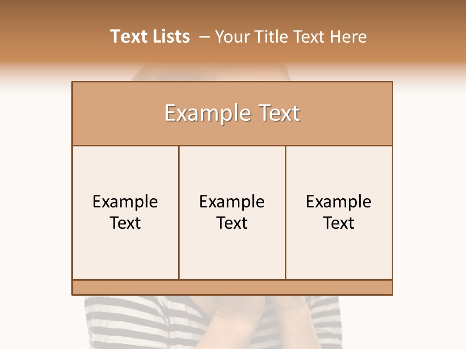 Make Up Fifties Hands PowerPoint Template