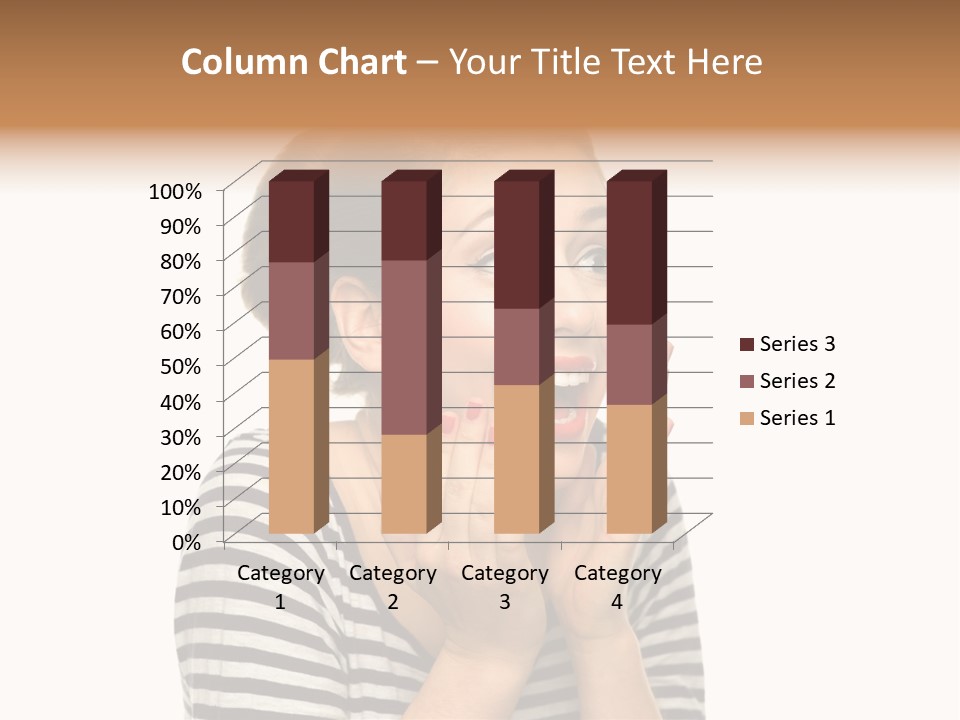 Make Up Fifties Hands PowerPoint Template