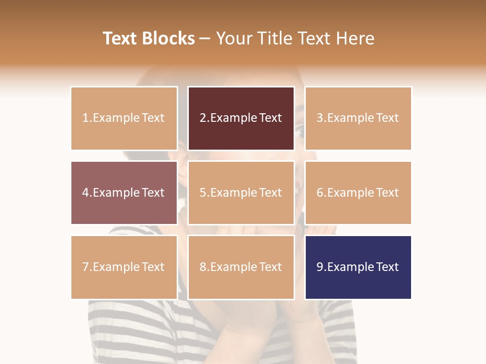 Make Up Fifties Hands PowerPoint Template