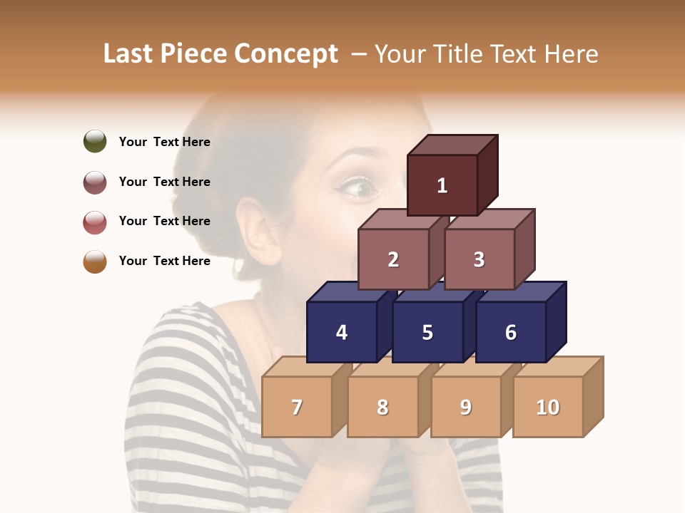 Make Up Fifties Hands PowerPoint Template