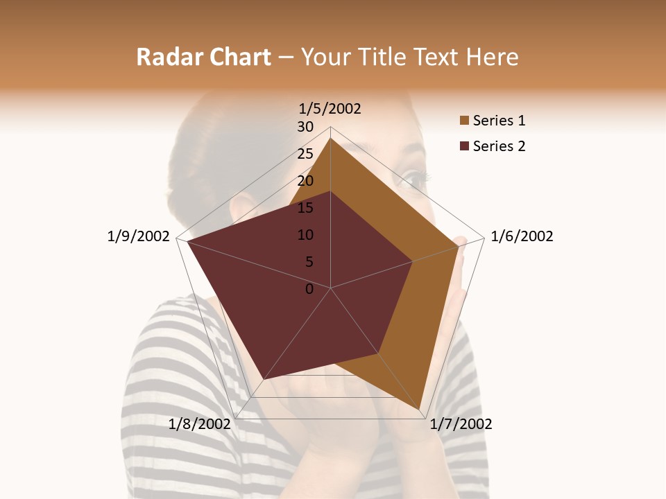 Make Up Fifties Hands PowerPoint Template