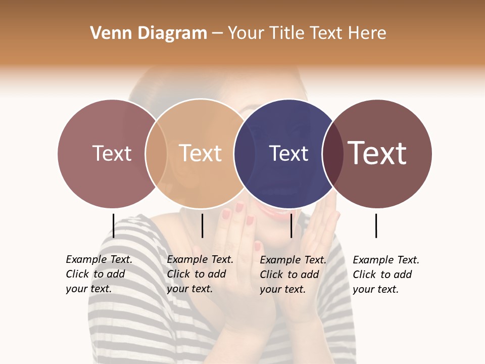 Make Up Fifties Hands PowerPoint Template