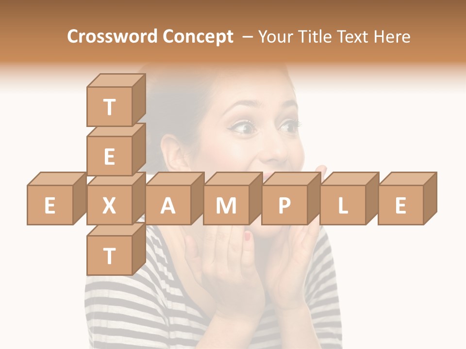 Make Up Fifties Hands PowerPoint Template