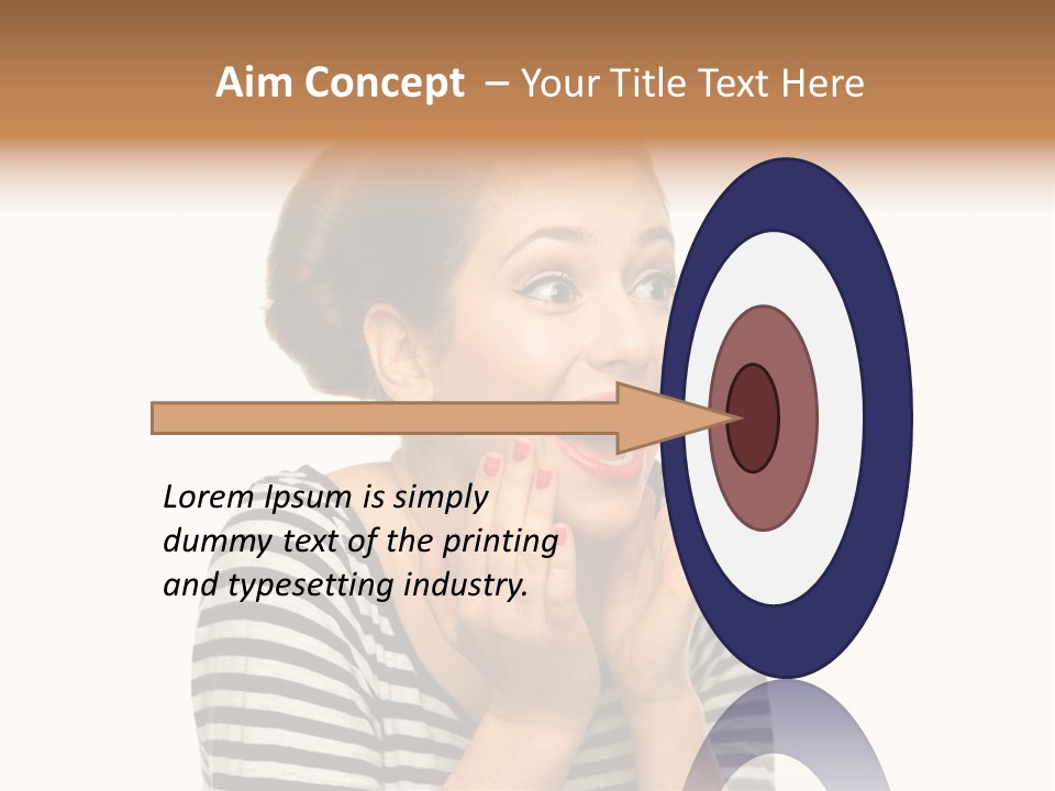 Make Up Fifties Hands PowerPoint Template