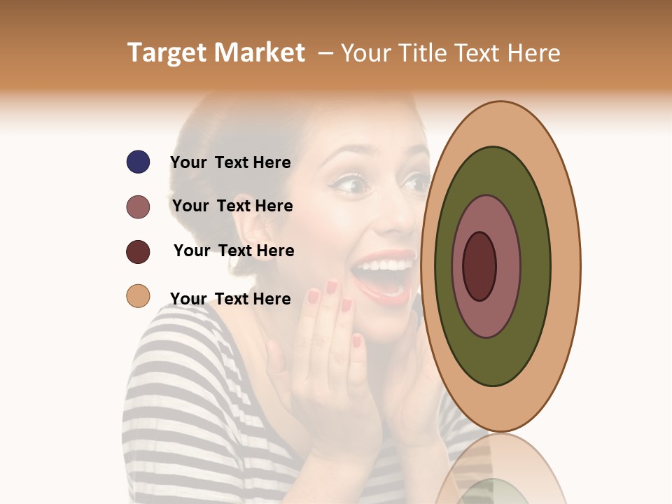 Make Up Fifties Hands PowerPoint Template