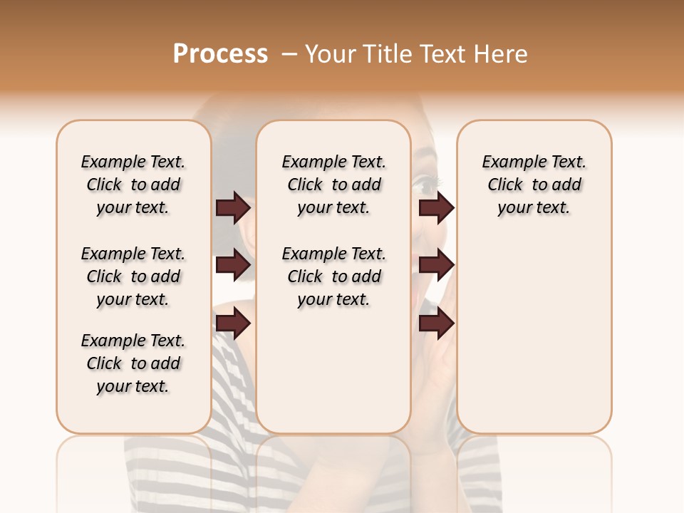 Make Up Fifties Hands PowerPoint Template