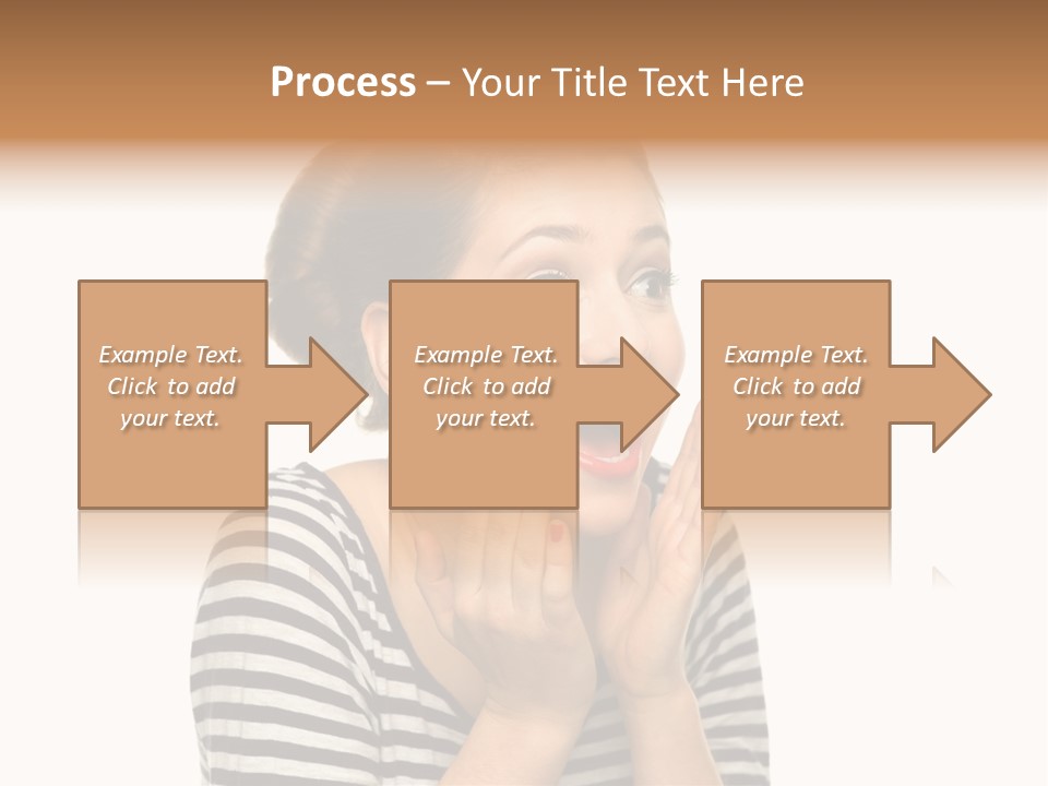 Make Up Fifties Hands PowerPoint Template