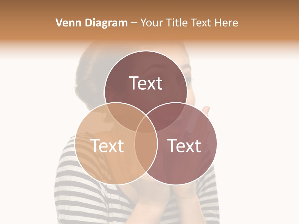 Make Up Fifties Hands PowerPoint Template