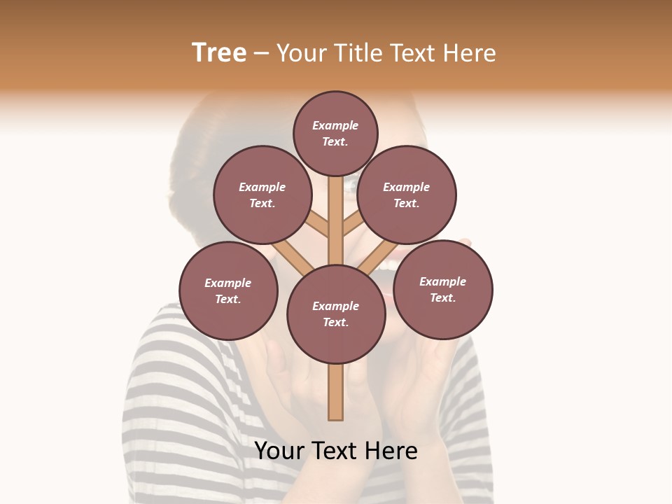 Make Up Fifties Hands PowerPoint Template