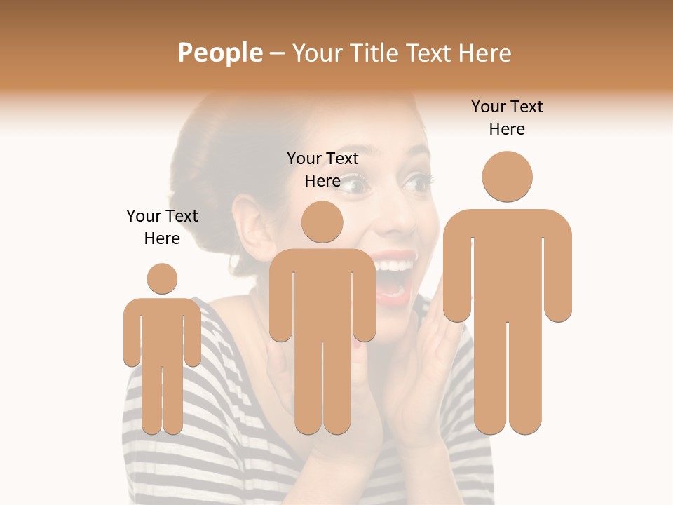 Make Up Fifties Hands PowerPoint Template