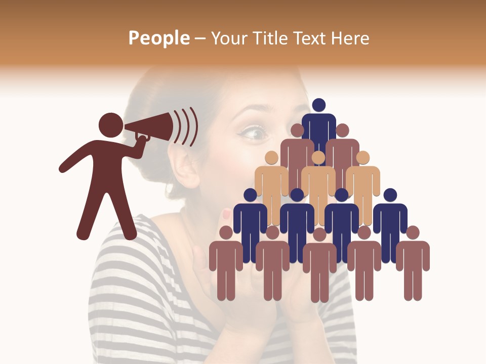 Make Up Fifties Hands PowerPoint Template