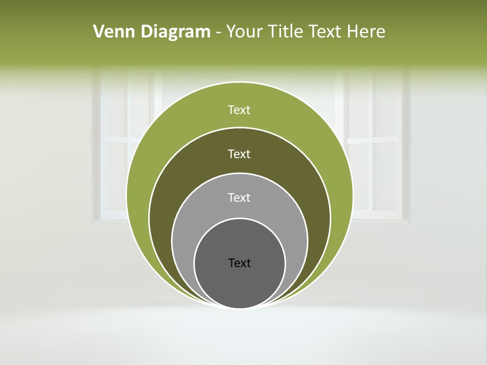 Meadow White Clouds PowerPoint Template