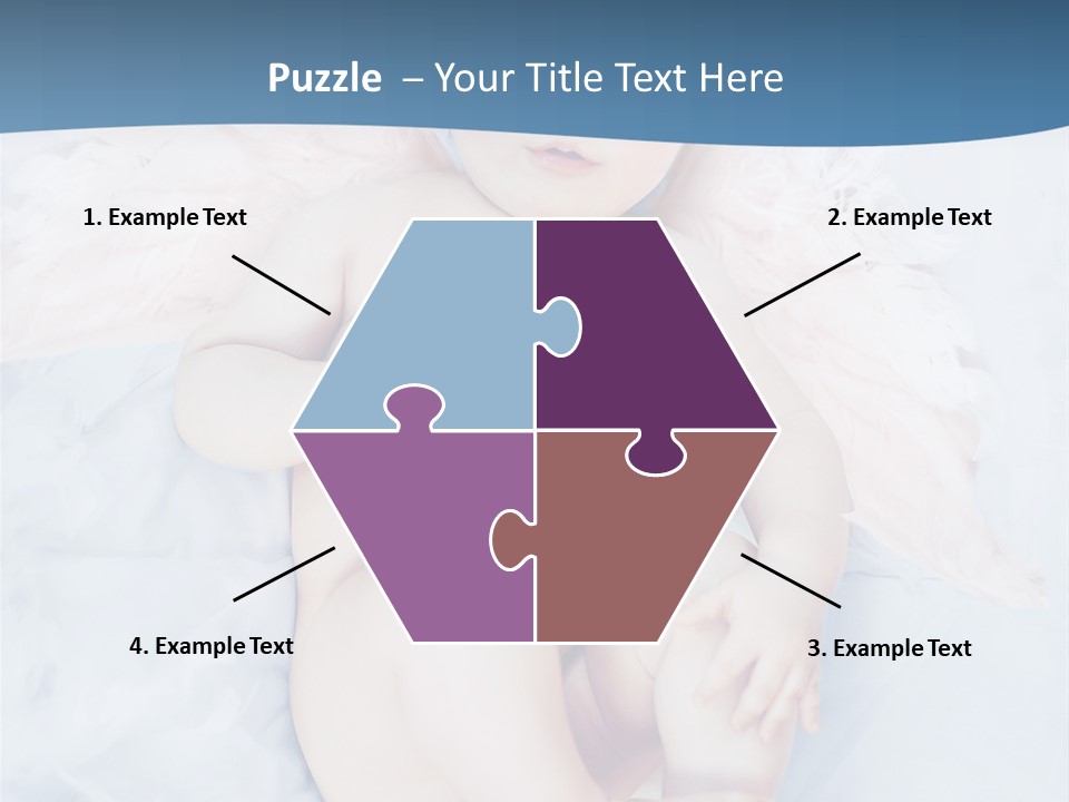 Born Baby Daughter PowerPoint Template