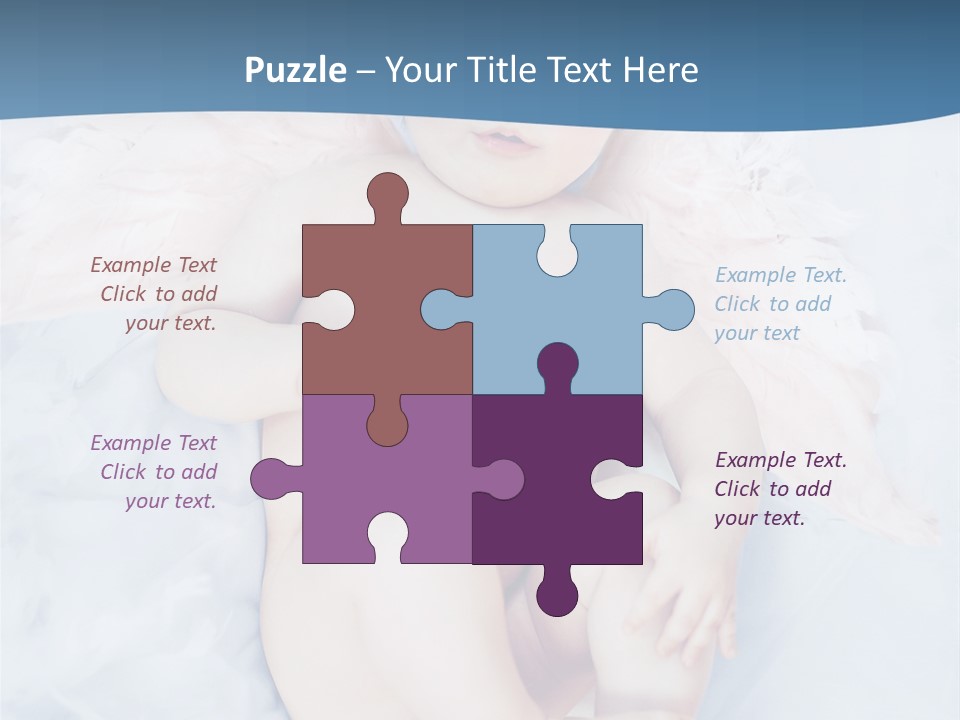 Born Baby Daughter PowerPoint Template