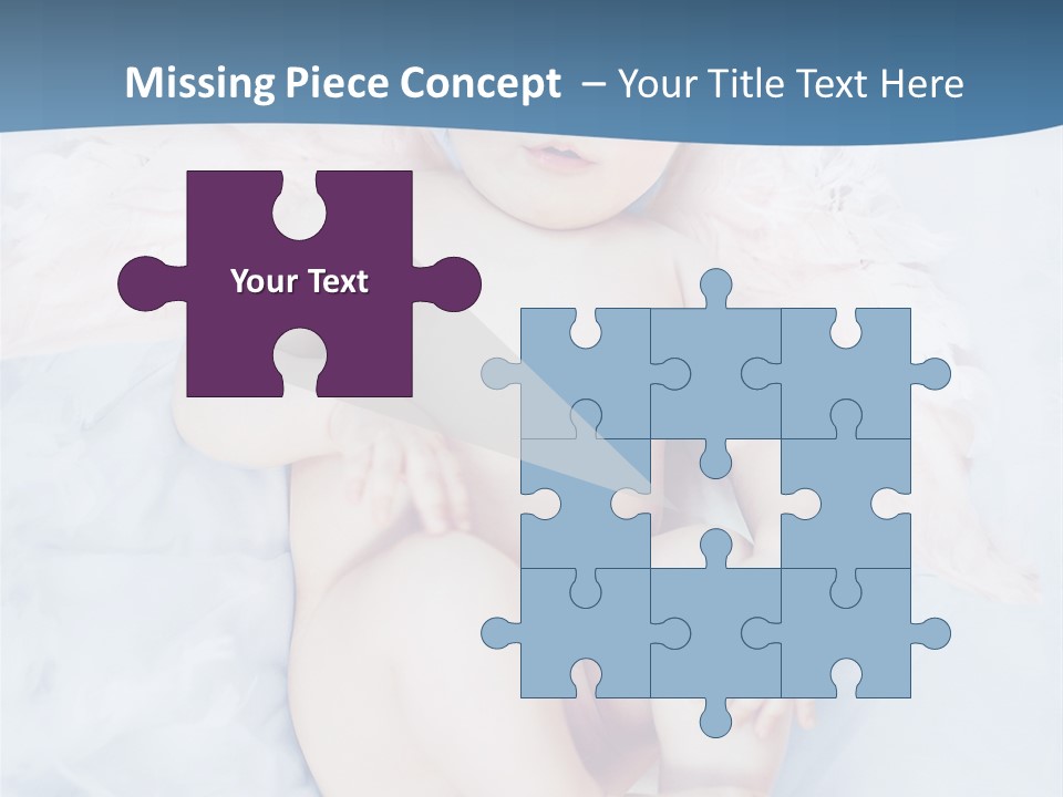 Born Baby Daughter PowerPoint Template