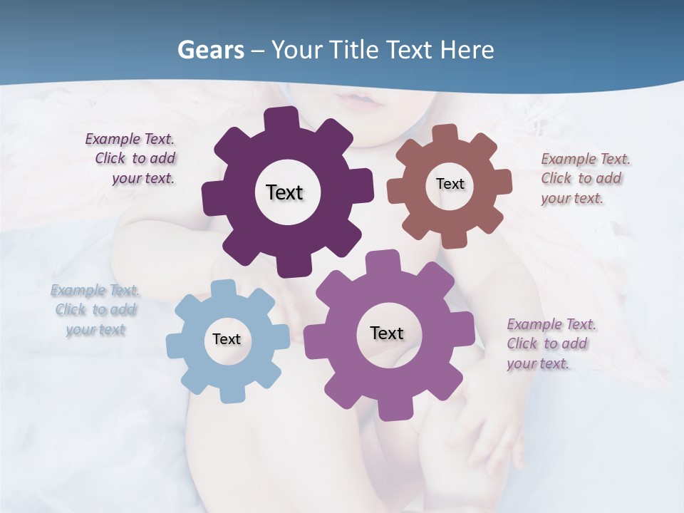 Born Baby Daughter PowerPoint Template