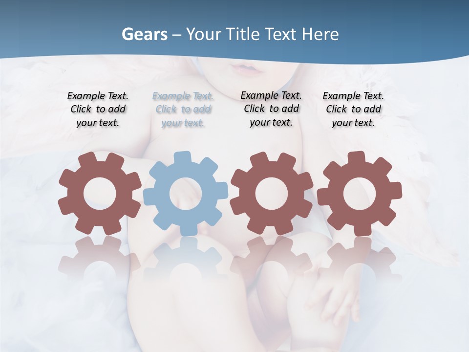 Born Baby Daughter PowerPoint Template