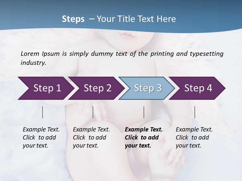 Born Baby Daughter PowerPoint Template