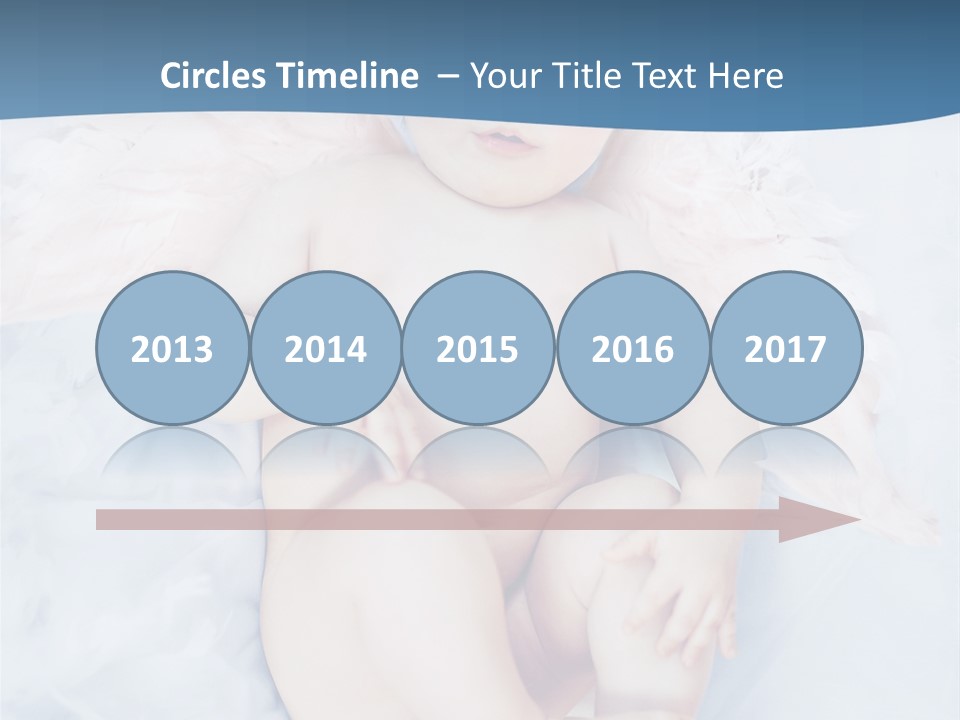 Born Baby Daughter PowerPoint Template