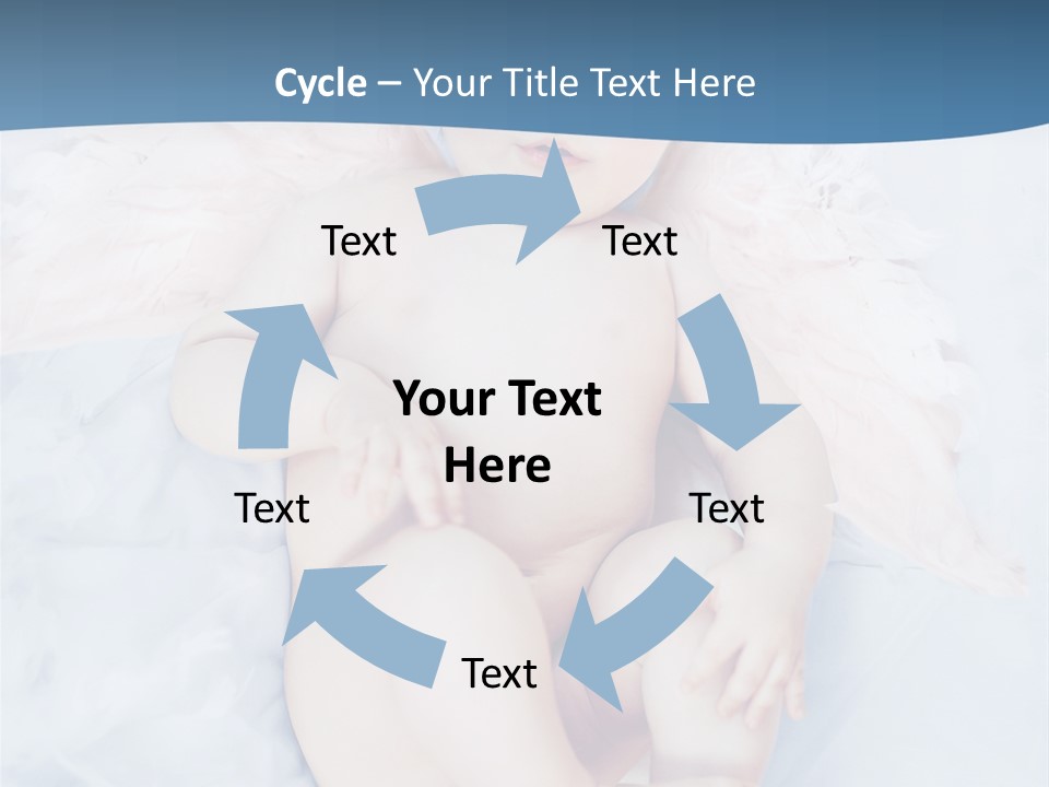 Born Baby Daughter PowerPoint Template