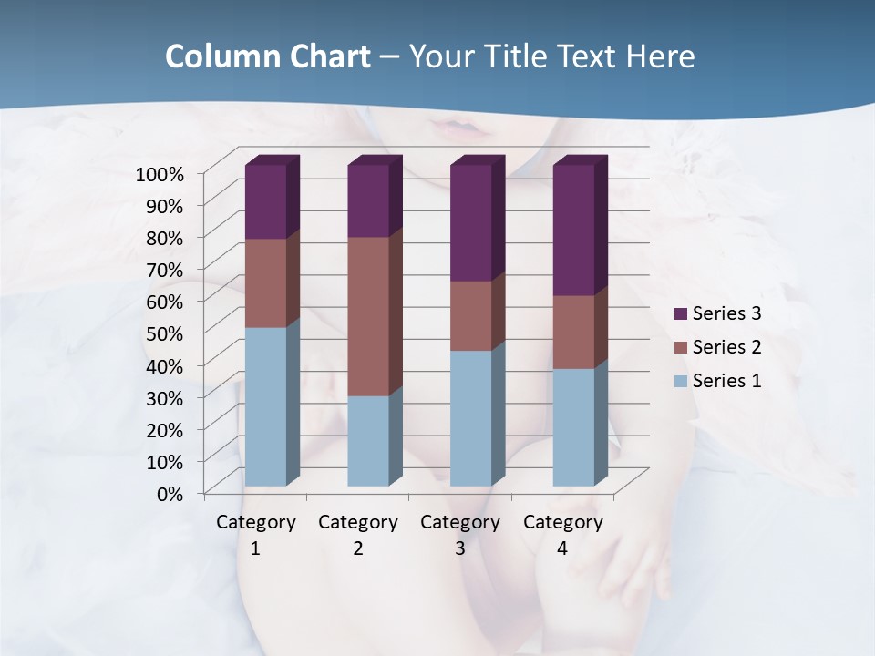 Born Baby Daughter PowerPoint Template