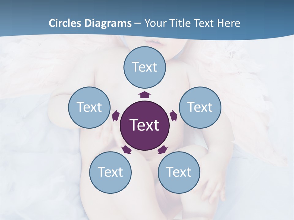 Born Baby Daughter PowerPoint Template