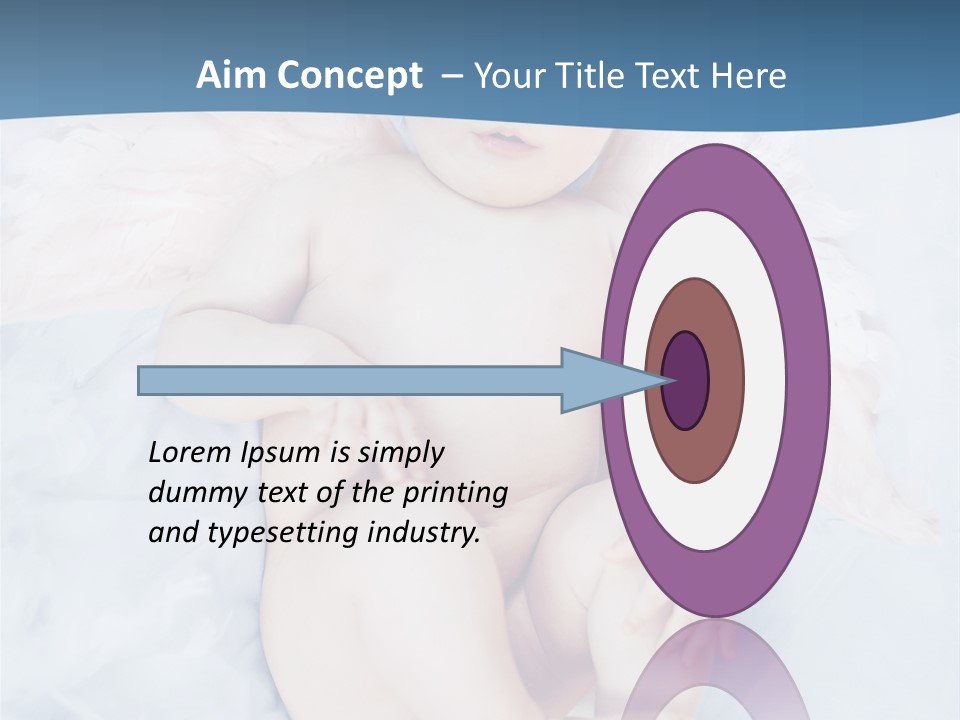 Born Baby Daughter PowerPoint Template