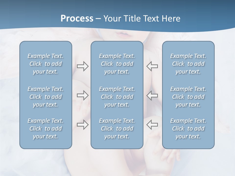 Born Baby Daughter PowerPoint Template