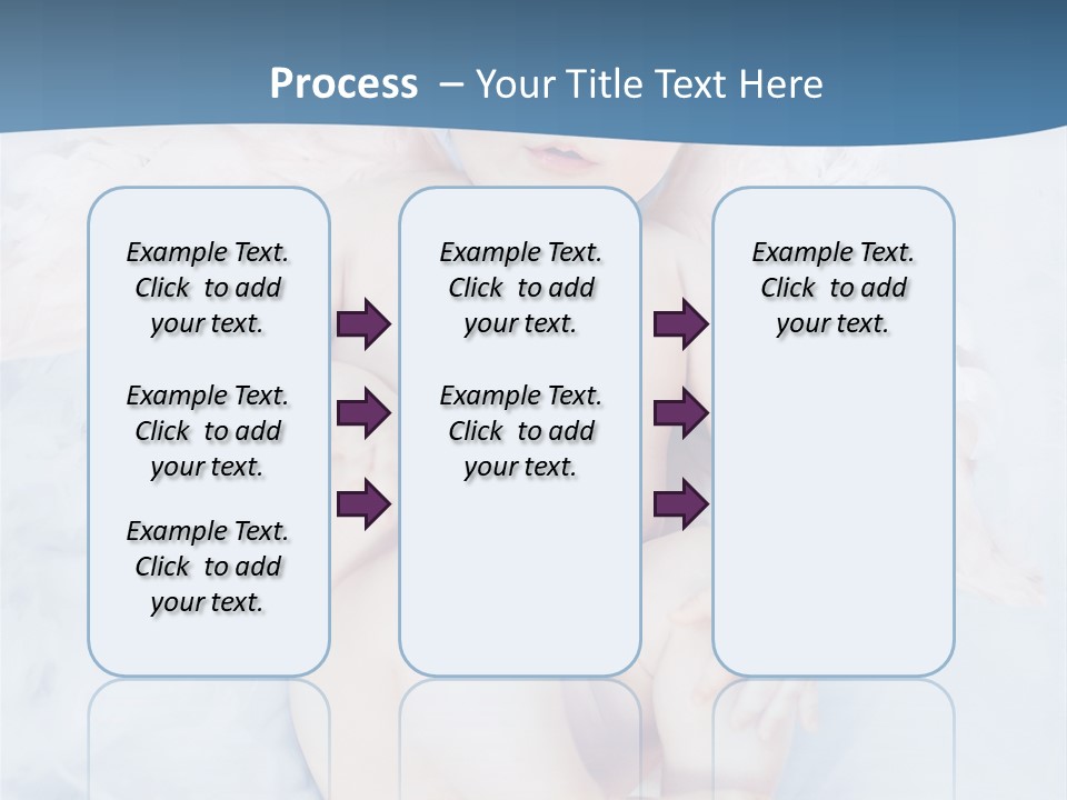 Born Baby Daughter PowerPoint Template