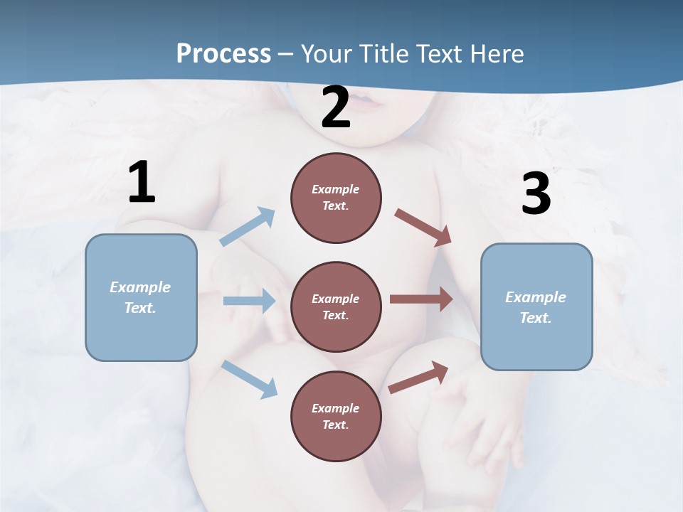 Born Baby Daughter PowerPoint Template
