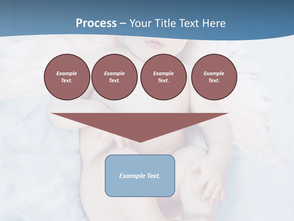 Born Baby Daughter PowerPoint Template
