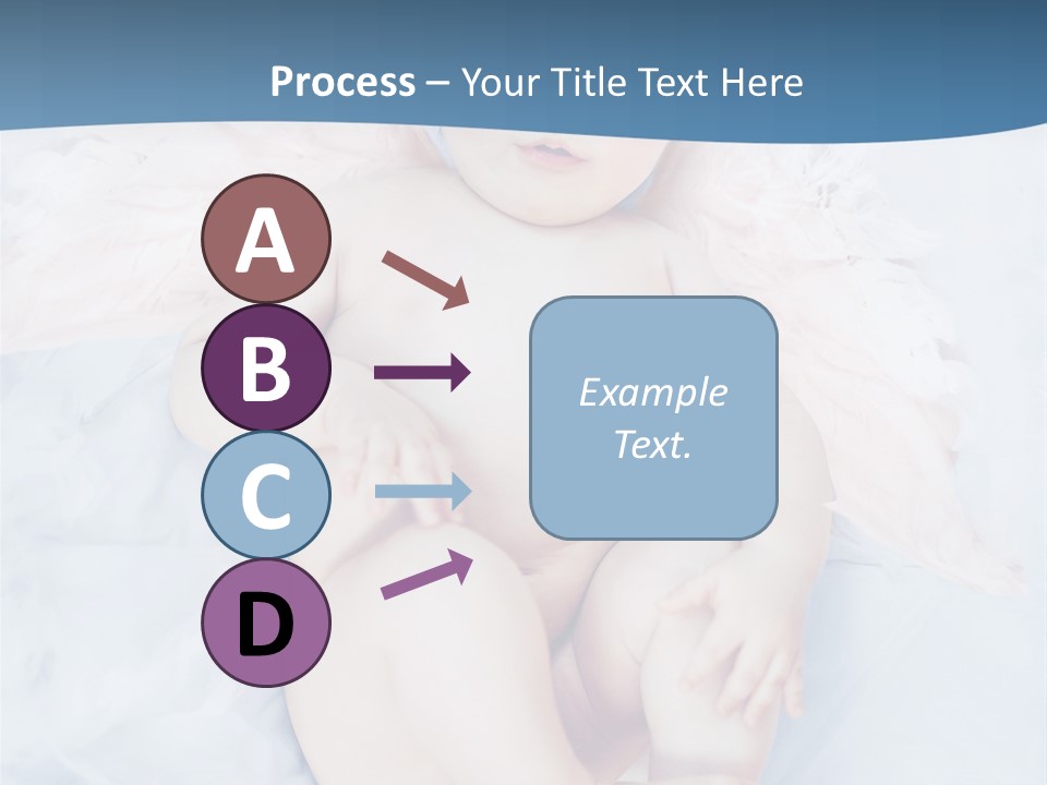 Born Baby Daughter PowerPoint Template