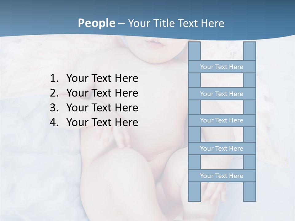 Born Baby Daughter PowerPoint Template