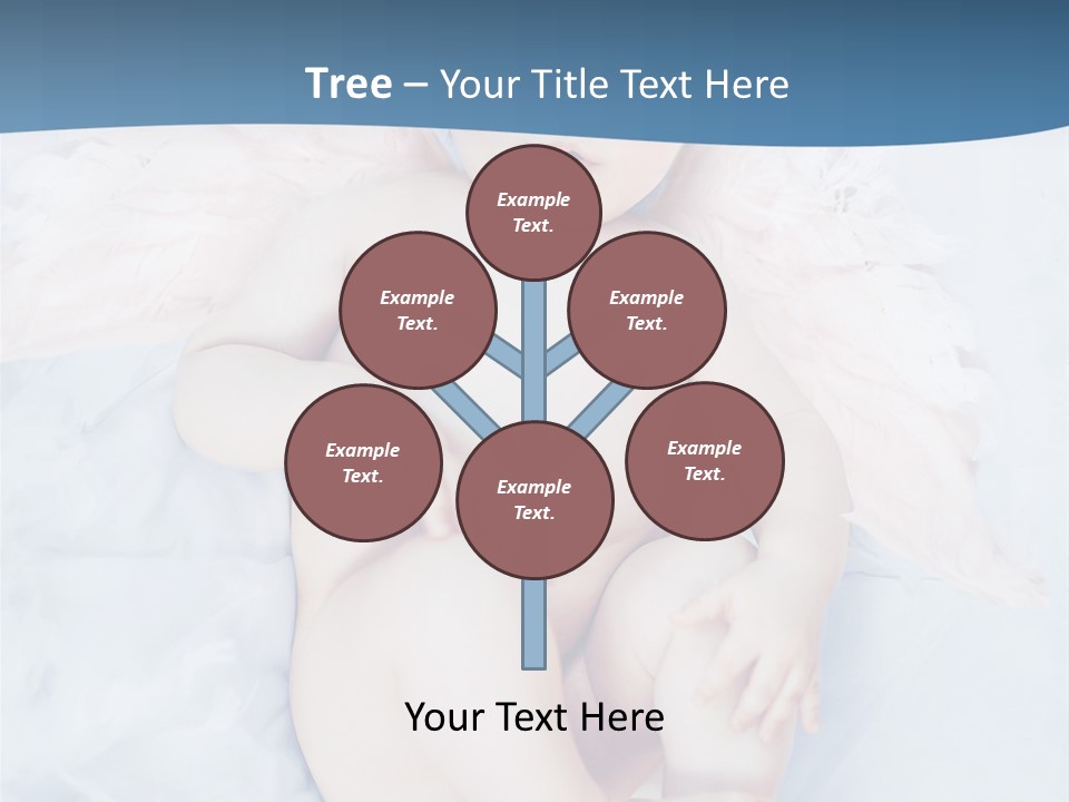 Born Baby Daughter PowerPoint Template