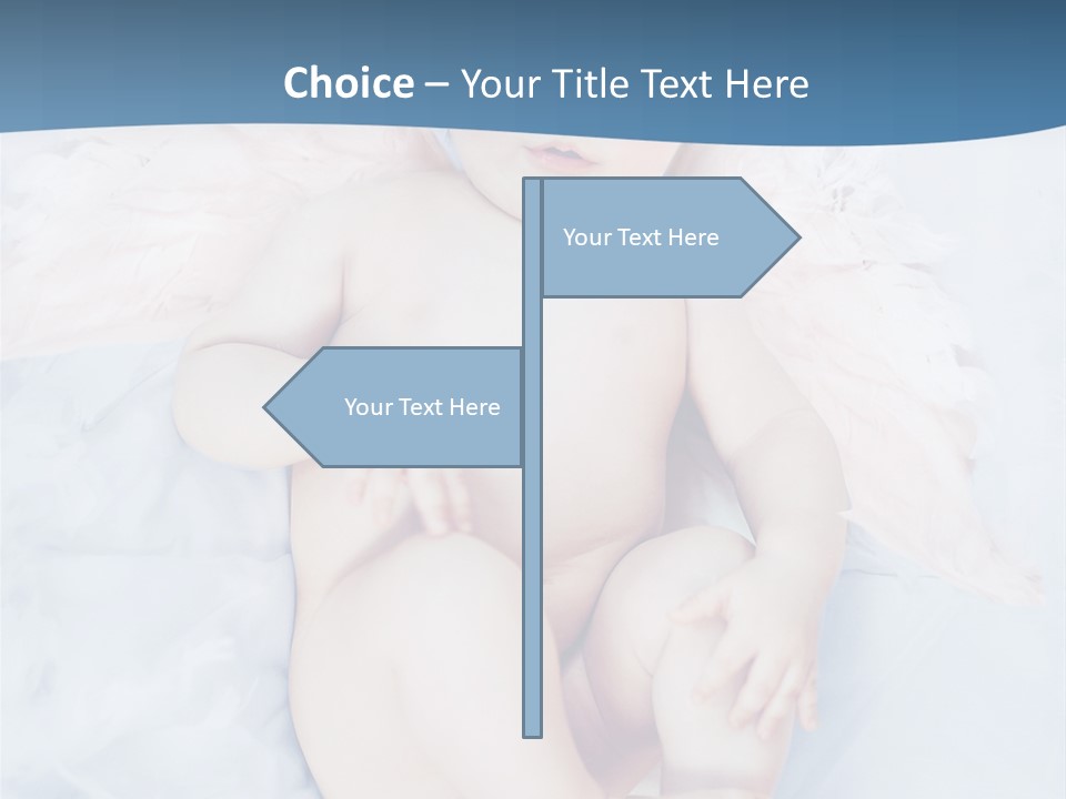Born Baby Daughter PowerPoint Template