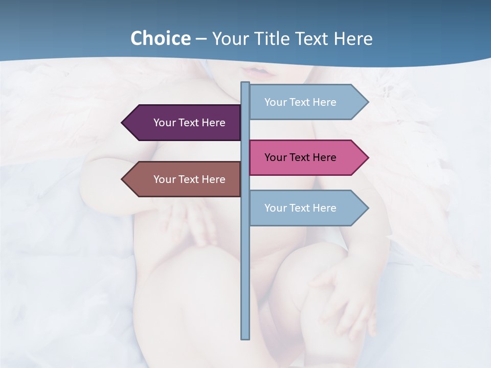 Born Baby Daughter PowerPoint Template