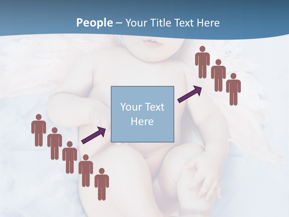 Born Baby Daughter PowerPoint Template