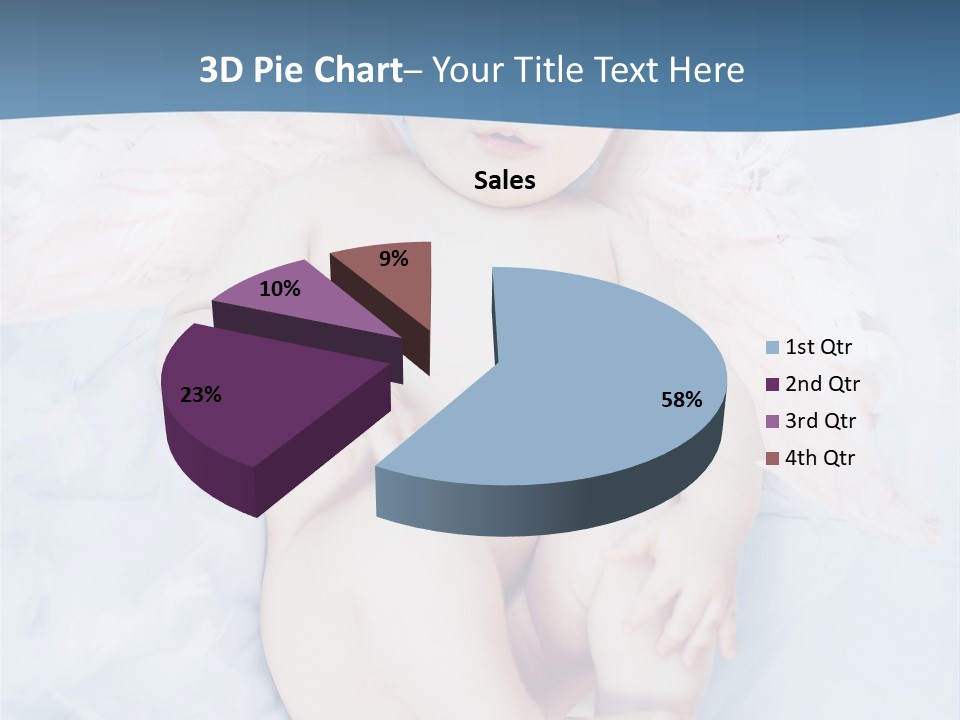 Born Baby Daughter PowerPoint Template