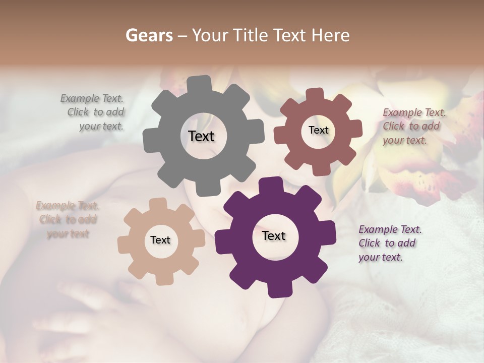 Boy Toddler Male PowerPoint Template