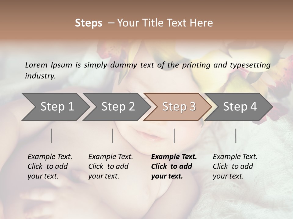 Boy Toddler Male PowerPoint Template