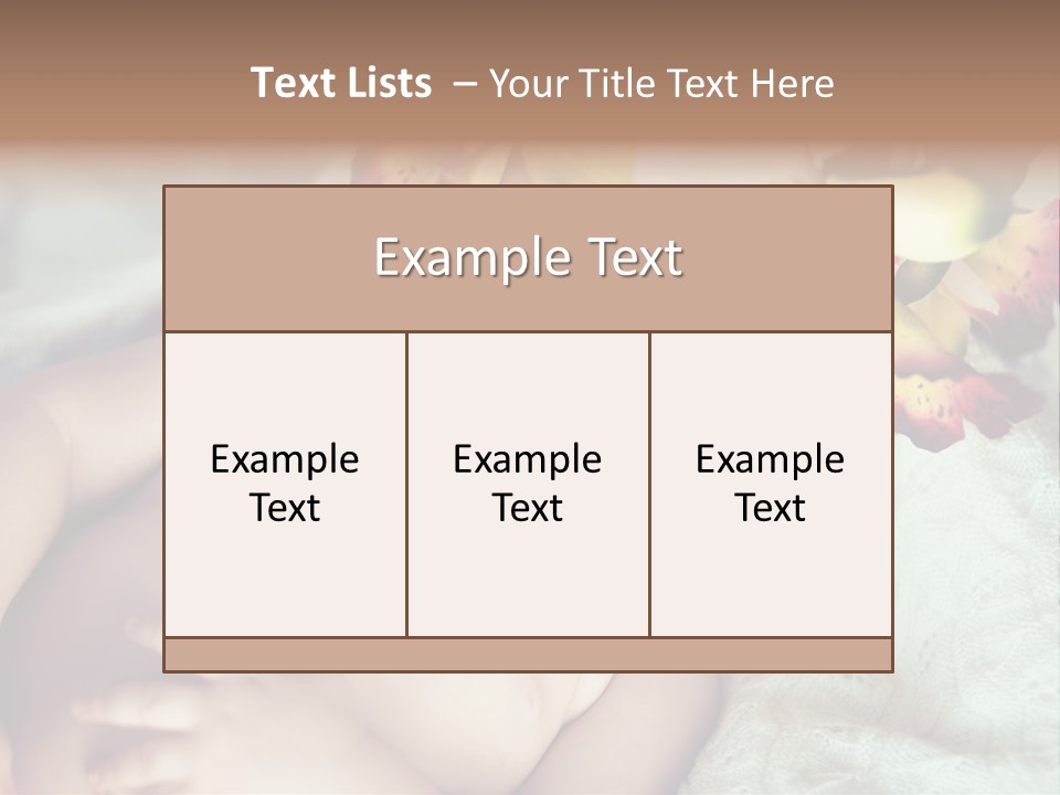 Boy Toddler Male PowerPoint Template