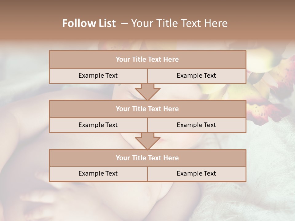 Boy Toddler Male PowerPoint Template